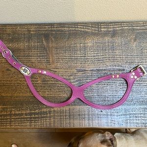 Authentic Leather Buddy Belt Dog harness